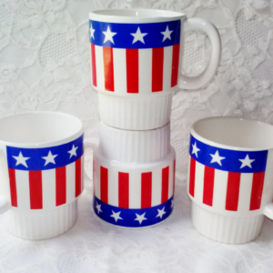 Stars & Stripes Coffee Mug Set